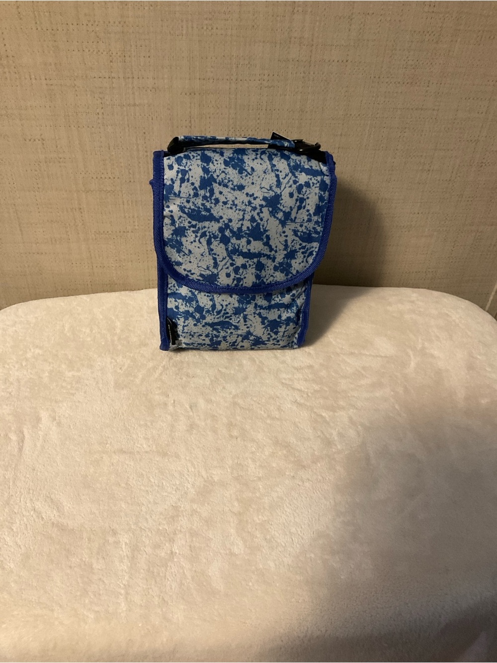 Blue Speckled Mini Crossbody Bag - Unbranded